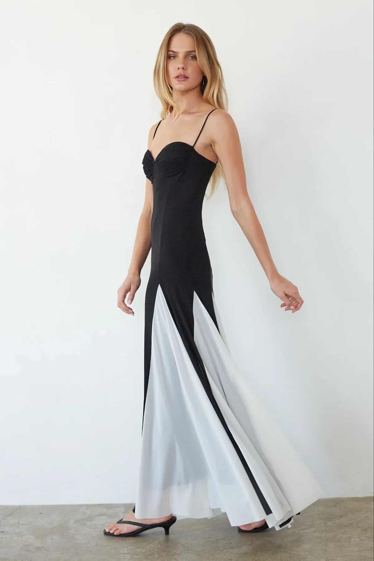 Dory Two Toned Maxi Dress