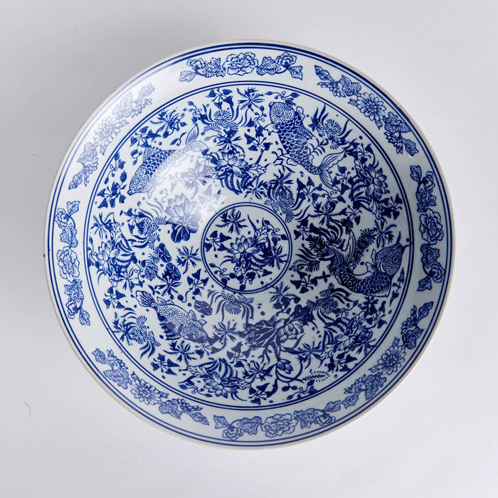 Chinoiserie Koi Bowl