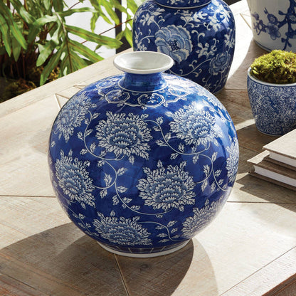 Chinoiserie Lotus Vase