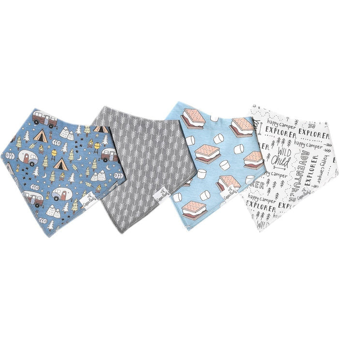 Copper Pearl Baby Bandana Bibs | Bridger