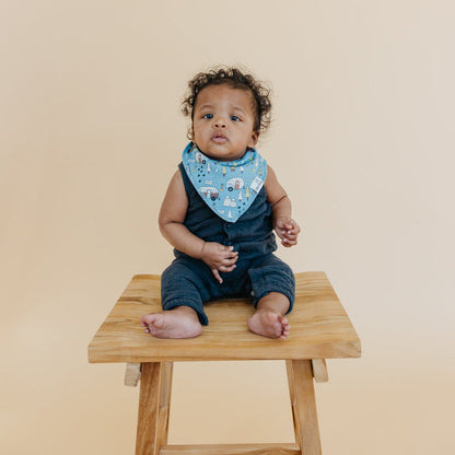 Copper Pearl Baby Bandana Bibs | Bridger