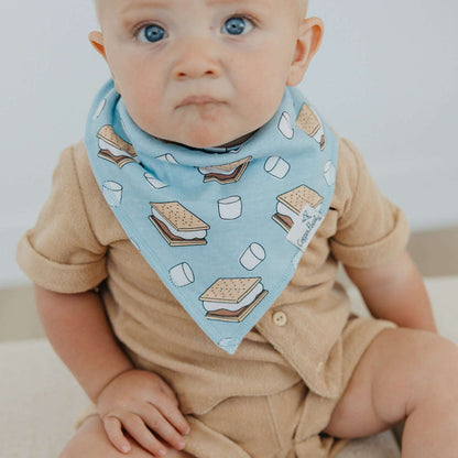 Copper Pearl Baby Bandana Bibs | Bridger