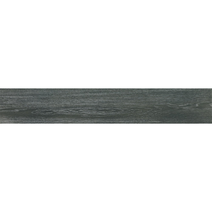 Drake Anthracite 20 x 120 Rectified Wood Floor Porcelain Tile - 1.44sqm perbox