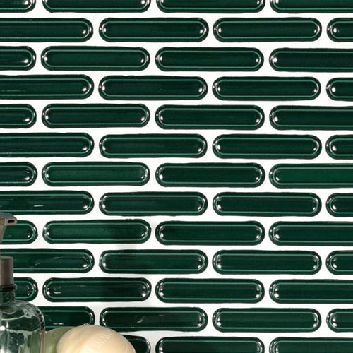 Dublin Green Gloss 30 x 30.6cm Mosaic Sheet