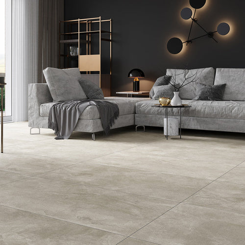 Duello Grey Matt 59.8 x 119.8mm (GPT1111) Rectified Porcelain Tile - 1.43sqm perbox