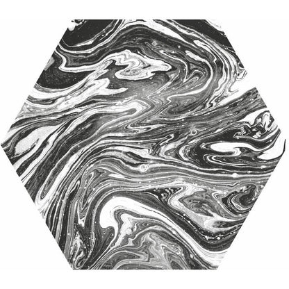 Ebru Shiny 23 x 27cm Hexagon Tile - 0.75sqm perbox
