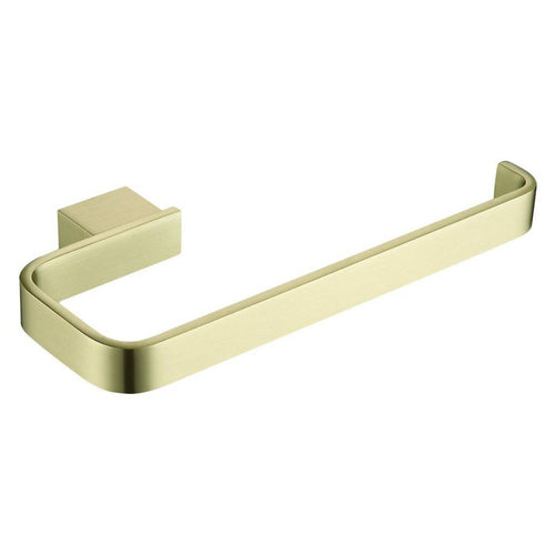 Eliseo Ricci Mono Towel Ring - Brushed Brass