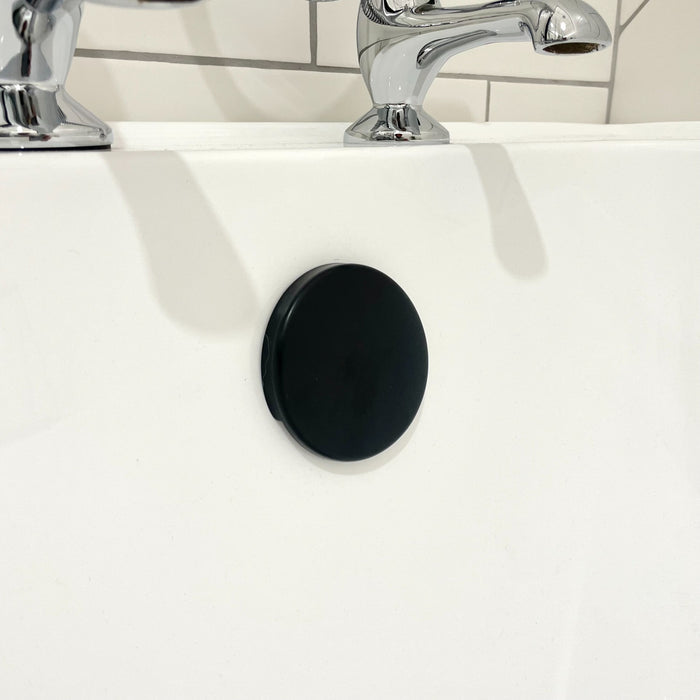 Eliseo Ricci Press Top Bath Waste & Overflow - Black