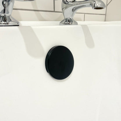 Eliseo Ricci Press Top Bath Waste & Overflow - Black
