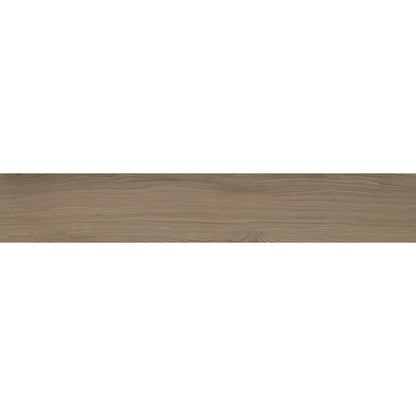 Fika Taupe 20 x 120cm Rectified Wood Effect Porcelain Floor Tile - 1.68 sqm perbox