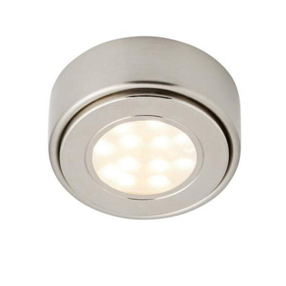 Forum Culina CUL-35860 Ellen Circular Under Cupboard LED Light - Satin Nickel