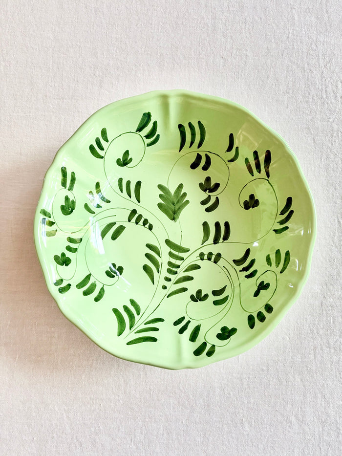 Fresco Serving Bowls S/M/L - Spring Green & Emerald