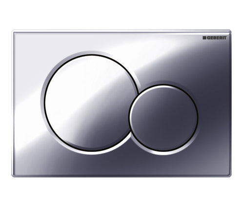 Geberit Sigma01 Dual Flush Plate - Gloss Chrome 115.770.21.5