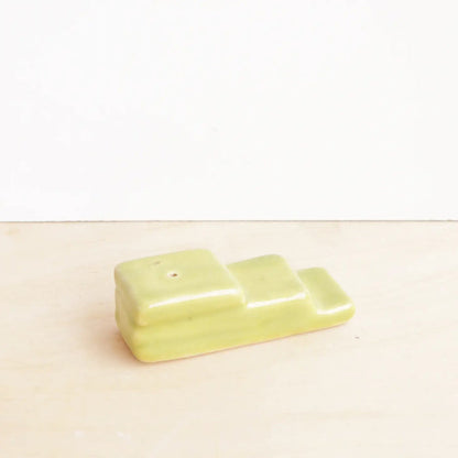 Geometric Incense Holder - Lime