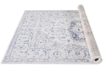 Glitz 712 Area Rug - 8' x 10' - Steel - Wichita Home Outlet