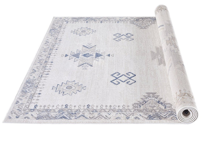 Glitz 714 Area Rug - 8' x 10' - Steel - Wichita Home Outlet