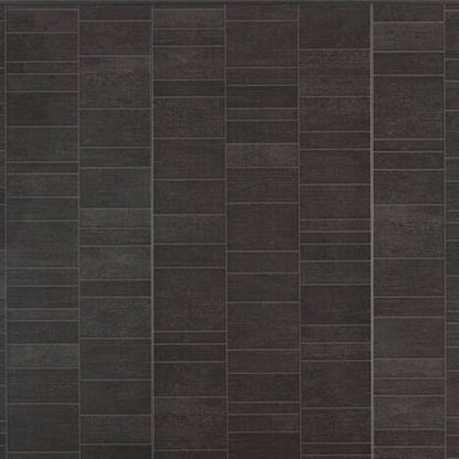 Grosfillex Element "Small Tile" Effect Pack of 3 Wall Panelling - Anthracite