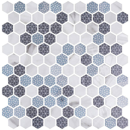 Hex Gilda 30.1 x 29.0cm Mosaic Sheet