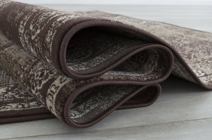 Hudson 1090 Area Rug - Mocha - 8' x 10' - Wichita Home Outlet