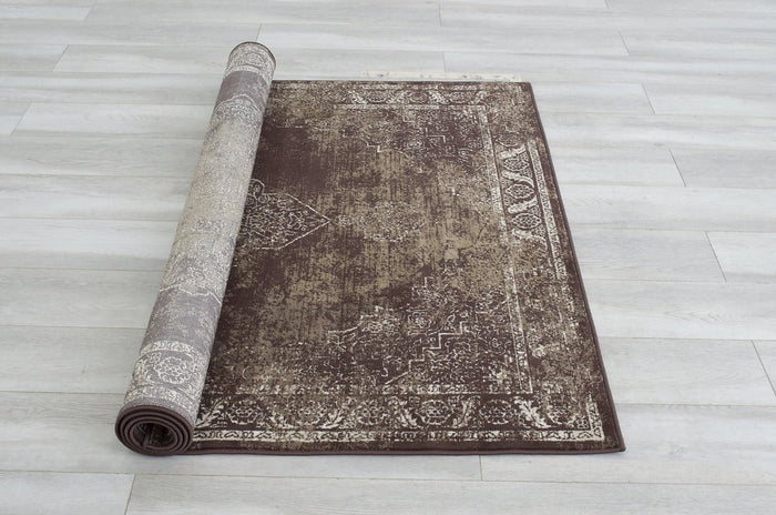 Hudson 1090 Area Rug - Mocha - 8' x 10' - Wichita Home Outlet