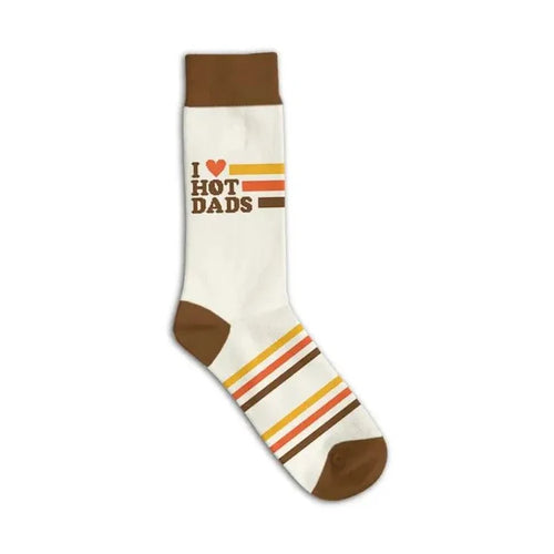 I Love Hot Dads Socks - Wichita Home Outlet