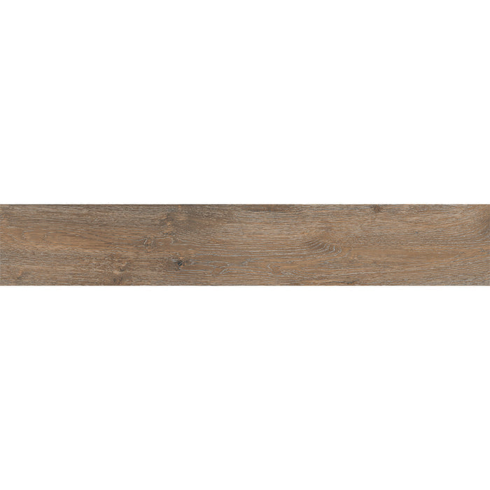 Ikon Nogal 20 x 120cm Rectified Wood Effect Porcelain Tile - 1.68sqm perbox