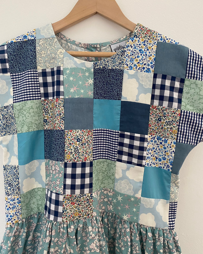 Pretty Wild Kids Maggie Patch Dress Fruit Silhouette