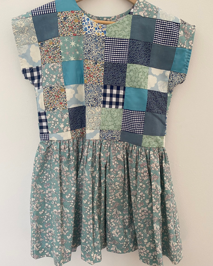 Pretty Wild Kids Maggie Patch Dress Fruit Silhouette
