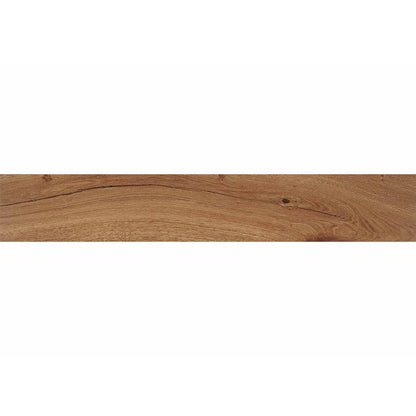 Indiana Natural 20 x 120cm Rectified Wood Effect Porcelain Floor Tile - 1.2 sqm perbox