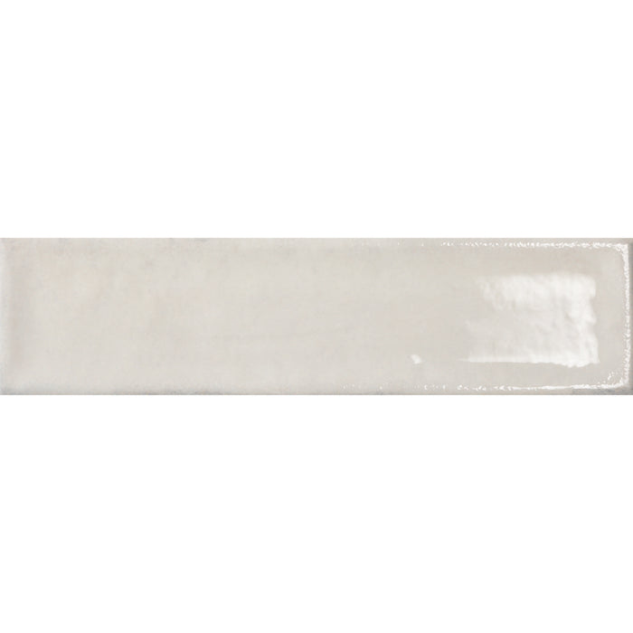 Iris Blanco White 7.5 x 30cm Gloss White Body Wall Tile - 0.59sqm perbox