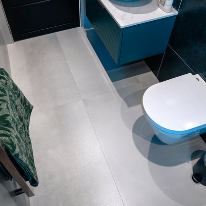 Iron White Matt 60 x 120cm Rectified Porcelain Tile - 1.44sqm perbox