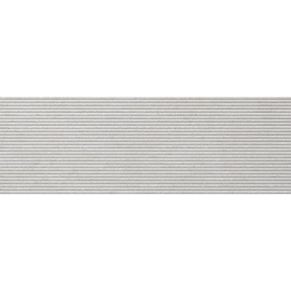 June Gris Suite Decor 30 x 90cm Matt Rectified White Body Wall Tile - 1.35sqm perbox