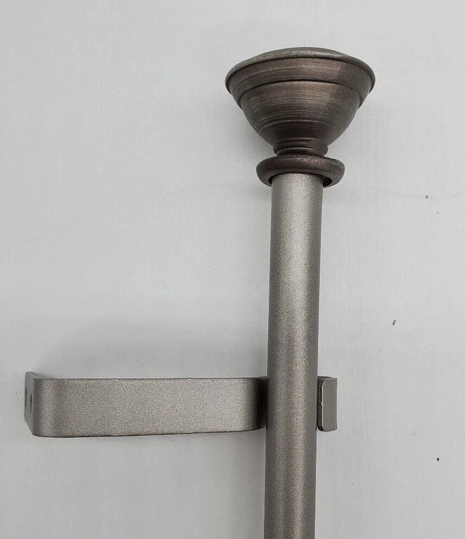Knob 1/2" Adjustable Curtain Rod - Wichita Home Outlet