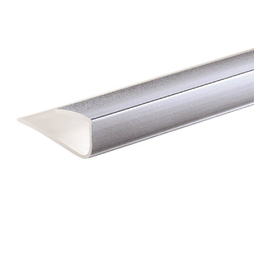 Lusso Panel Essentials 5mm U Trim Silver - 2700mm