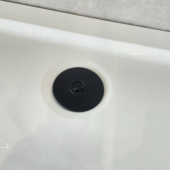 McAlpine 90mm Easy Clean Shower Trap - Matt Black
