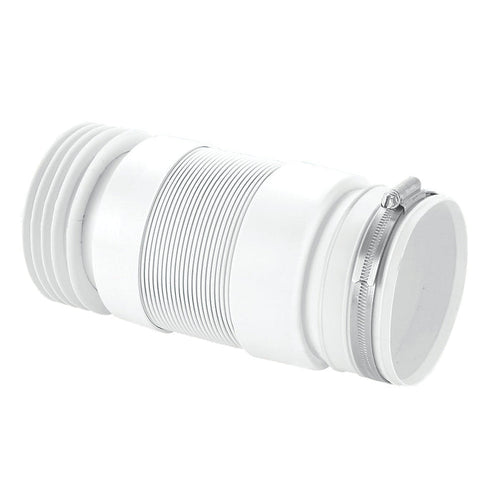 McAlpine Flexible 150mm - 310mm WC Pan Connector for Fully Back to Wall Pan