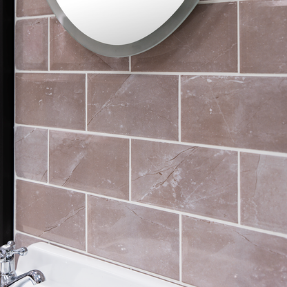 Metro Pulpis Biselado Brillo 10 x 20cm Ceramic Tile - 1sqm perbox
