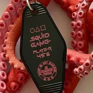 Motel Key Fob - Squid Game Player 456 - Wichita Home Outlet
