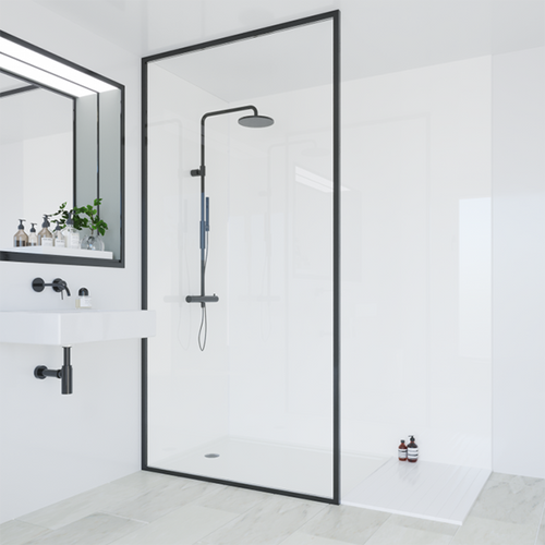 Multipanel Classic Collection Natural White 598mm Shower Panel