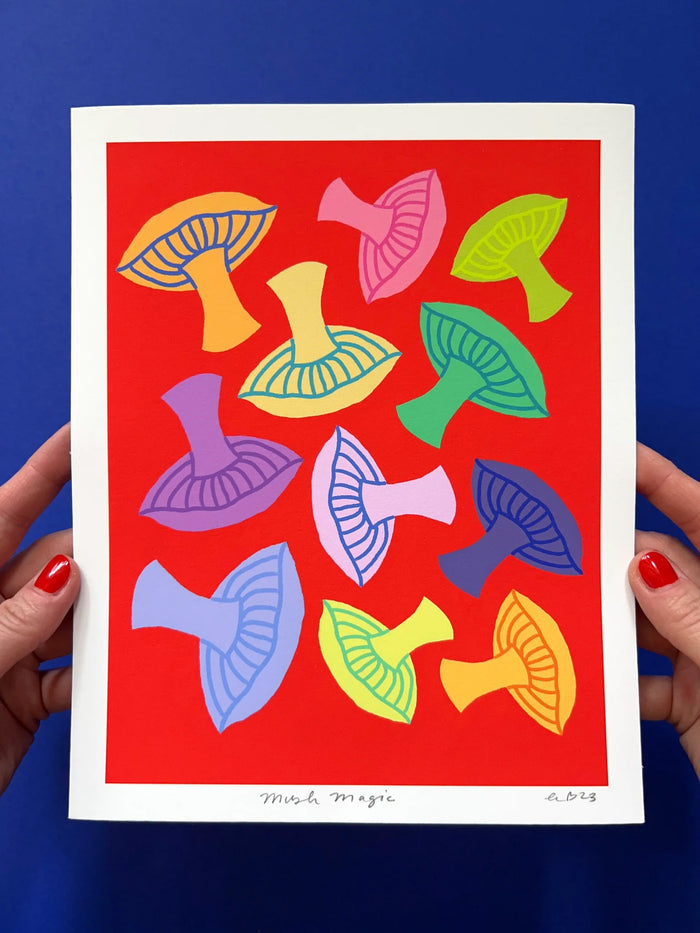 Mush Magic Giclée print