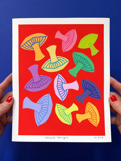 Mush Magic Giclée print