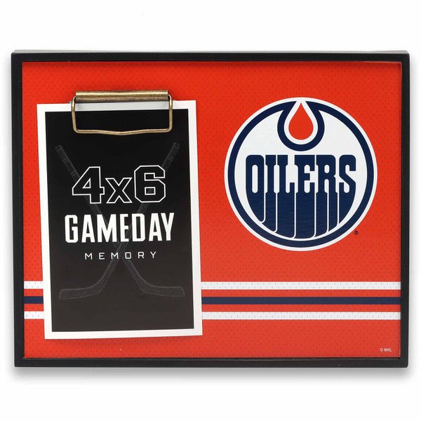 National Hockey League NHL Edmonton Oilers Team Logo Photo Frame - Wichita Home Outlet