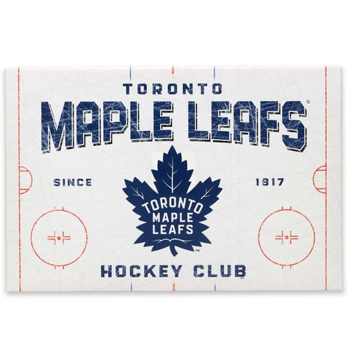 National Hockey League Toronto Maple Leafs Rink Canvas Wall Decor - Wichita Home Outlet