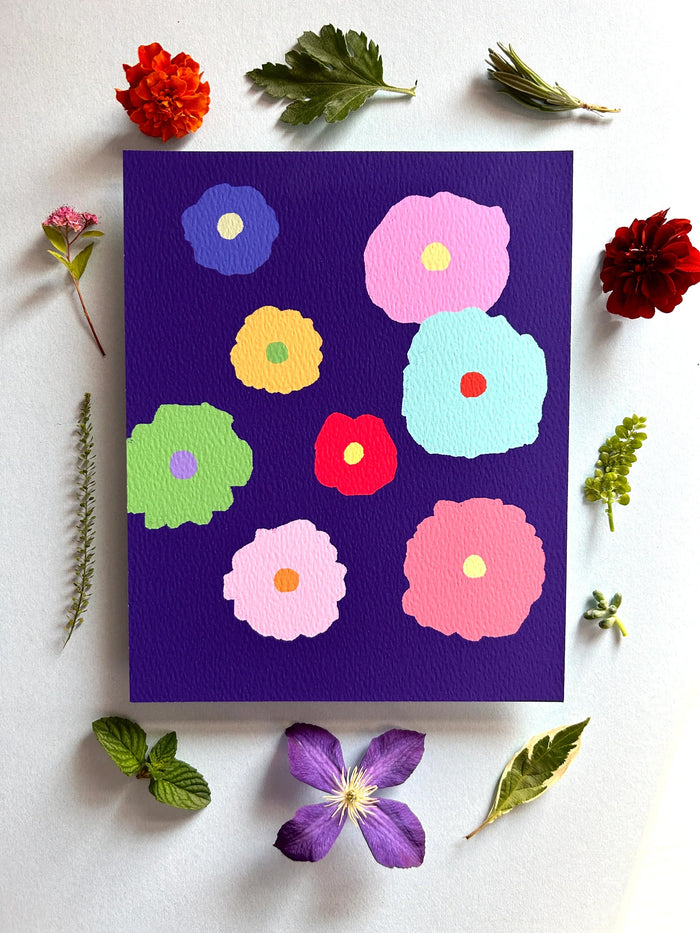 Navy Pop Giclée Fine Art Print