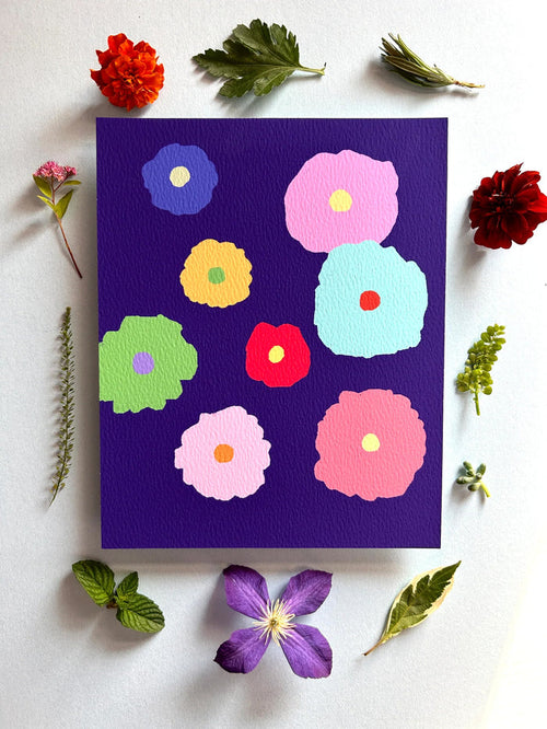 Navy Pop Giclée Fine Art Print