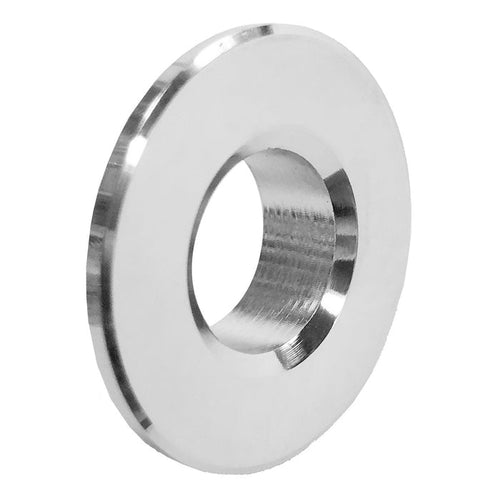 Objekt Ceramica Round Basin Overflow Cover - Chrome