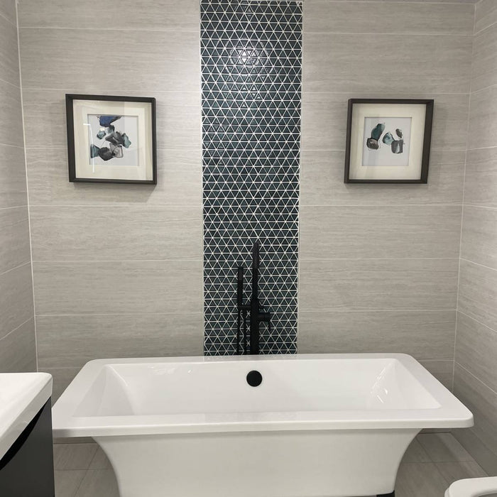 Orsay Pearl Matt Rectified 29.5 x 90cm White Body Tile - 1.59sqm perbox