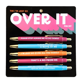 Over It Pen Set - Wichita Home Outlet