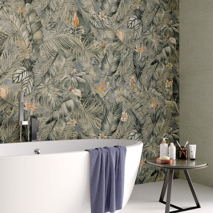 Paradise Floral Decor 60 x 120cm Rectified Porcelain Wall Tile - 1.44sqm perbox