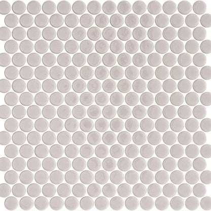 Penny Taupe Shiny 28.6 x 28.6cm Mosaic Sheet